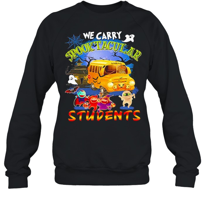 We carry spooktacular students Halloween shirt Unisex Sweatshirt