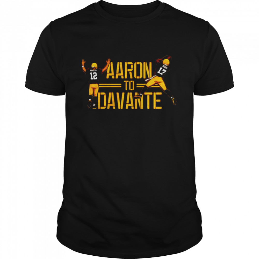 Aaron Rodgers to Davante Adams shirt Classic Men's T-shirt