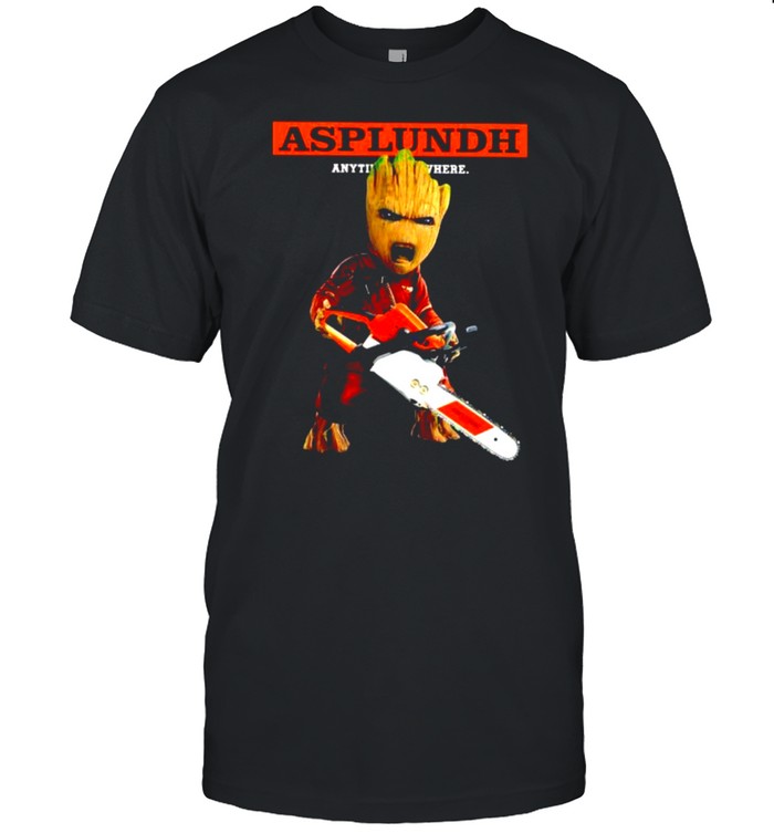 Baby Groot Asplundh anytime anywhere shirt Classic Men's T-shirt