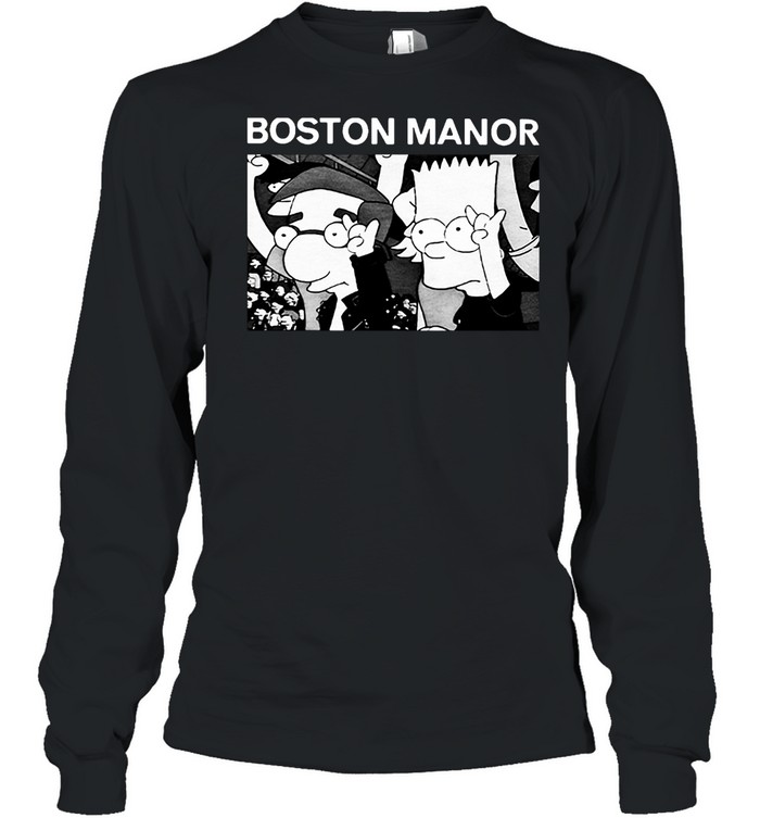 Boston Manor T-shirt Long Sleeved T-shirt