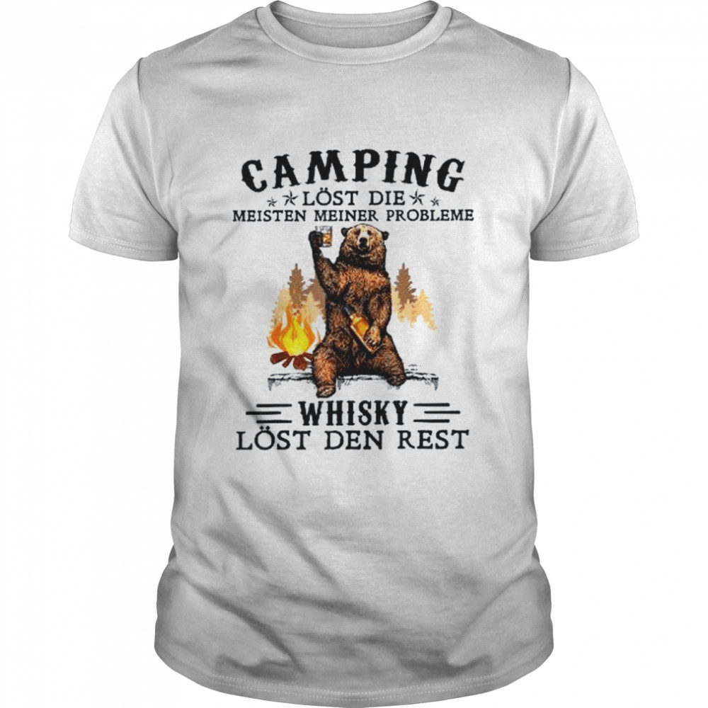 Camping and Whisky shirt Classic Men's T-shirt