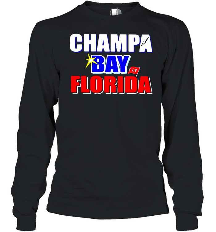 Champa Bay Florida 2021 T-shirt Long Sleeved T-shirt