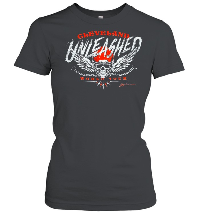 Cleveland unleashed football world tour T-shirt Classic Women's T-shirt