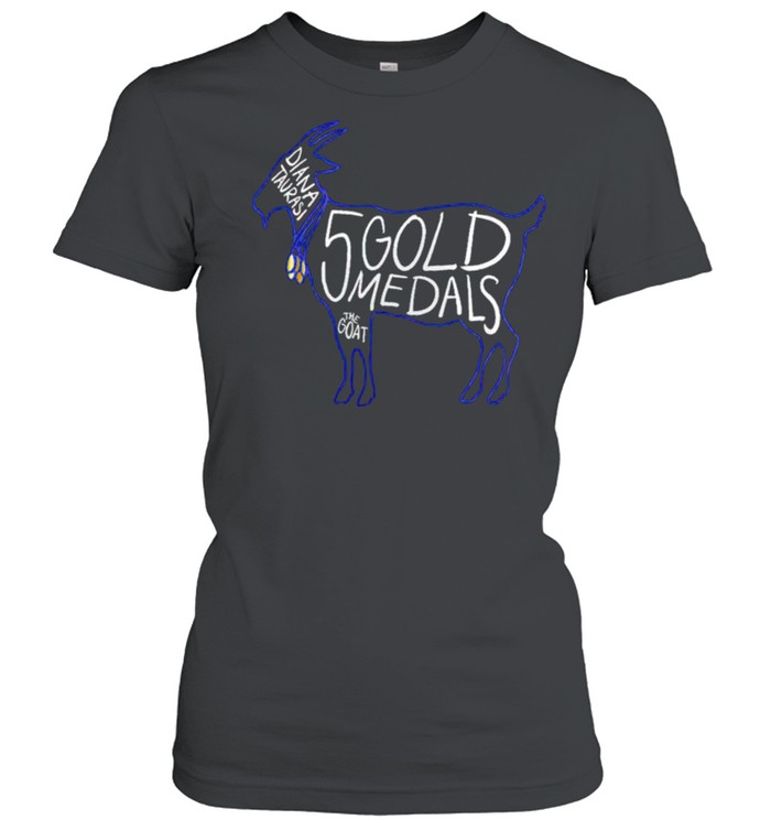 Diana Taurasi 5 gold medals the goat shirt Classic Women's T-shirt