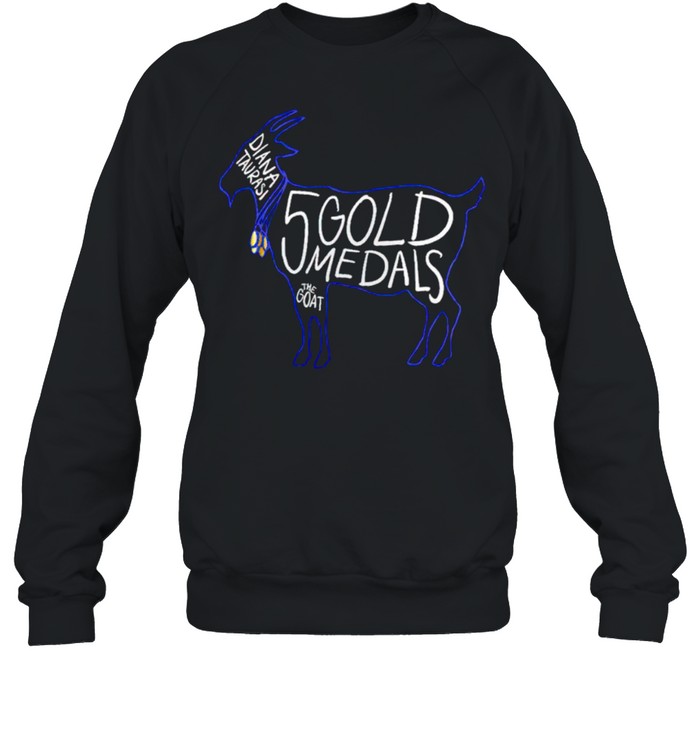 Diana Taurasi 5 gold medals the goat shirt Unisex Sweatshirt