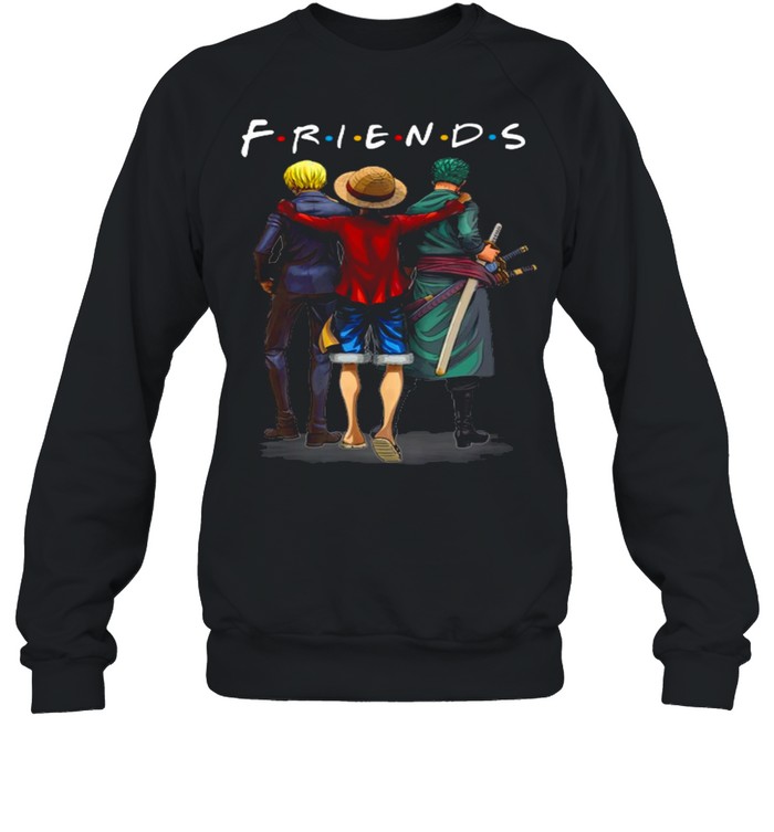 Friends Sanji Luffy Zoro Unisex Sweatshirt