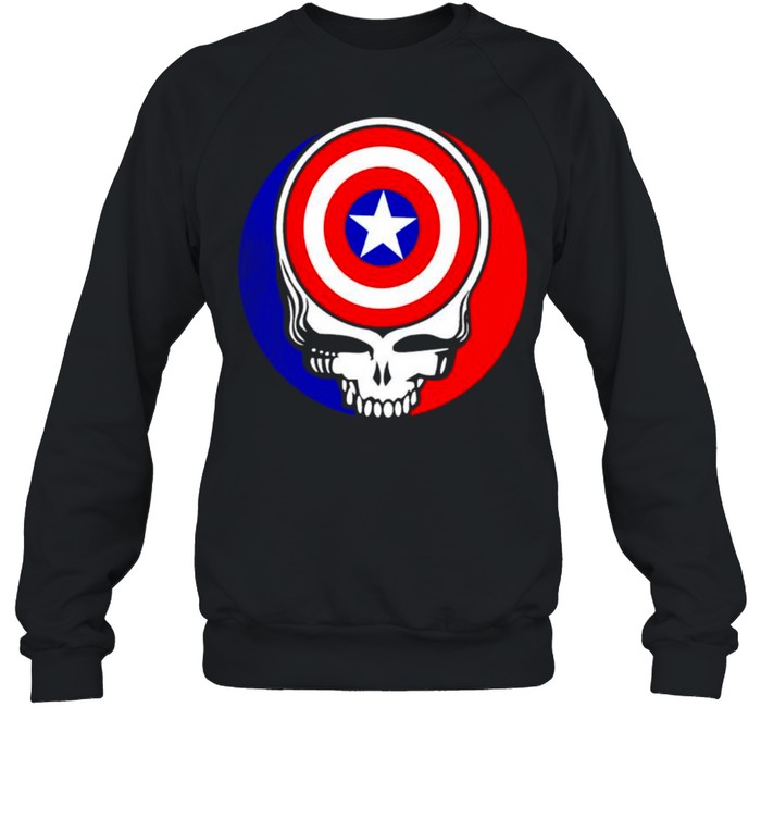 Grateful Dead x Captain America shirt Unisex Sweatshirt