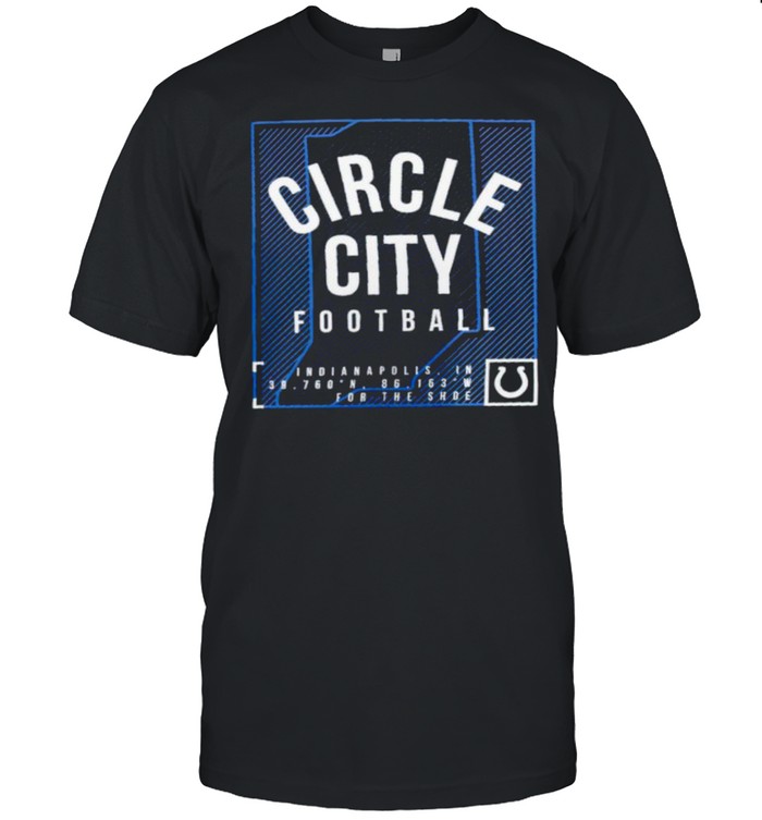 Indianapolis Colts circle city football shirt Classic Men's T-shirt