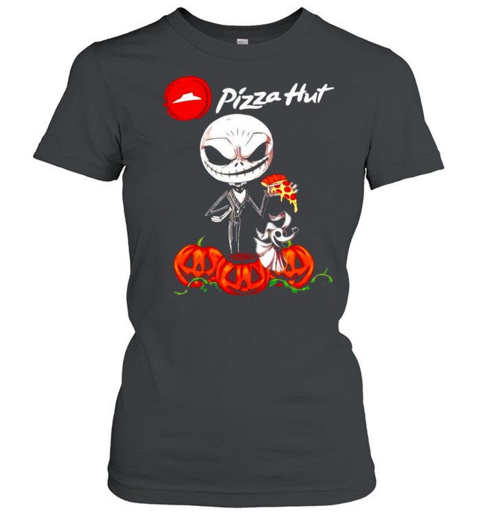 Jack Skellington and Zero Dog Pizza Hut shirt Classic Women's T-shirt