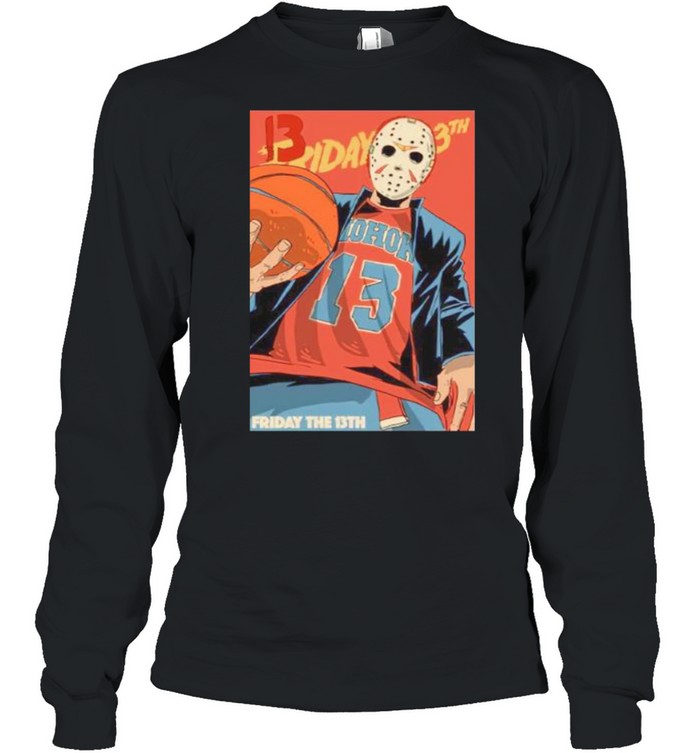 Jason Voorhees friday the 13th shirt Long Sleeved T-shirt