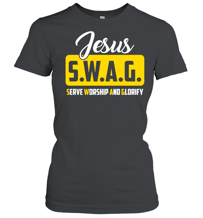 Jesus SWAG Serve Worship And Glorify T-shirt Classic Women's T-shirt