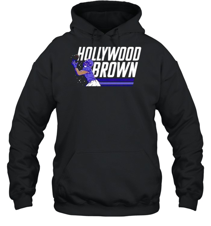 Marquise Brown hollywood Brown shirt Unisex Hoodie