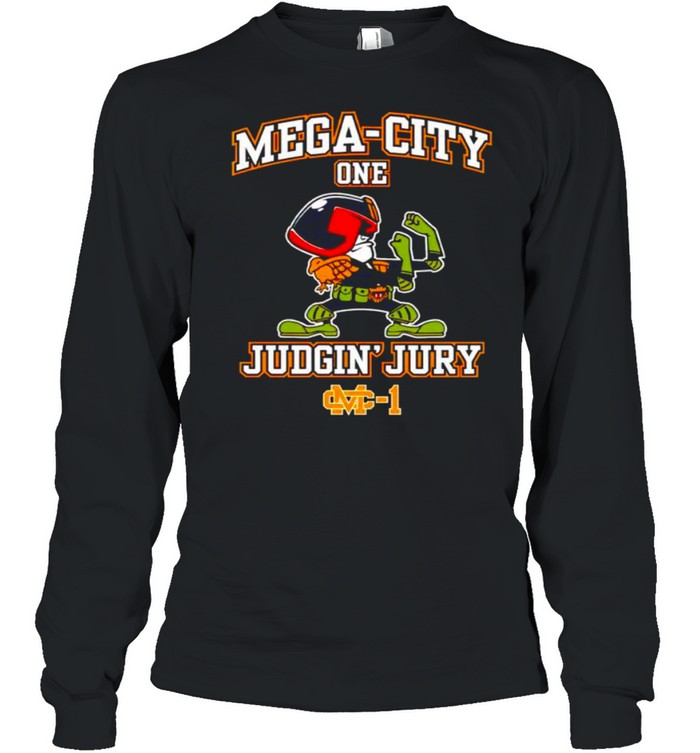 Mega-city one judgin’ jury shirt Long Sleeved T-shirt