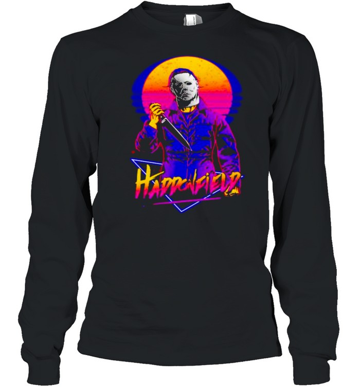 Michael Myers haddonfield Halloween shirt Long Sleeved T-shirt