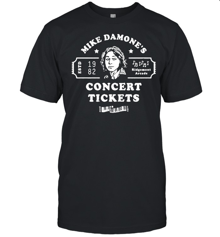 Mike Damone’s Concert Tickets Ridgemont Arcade T-shirt Classic Men's T-shirt