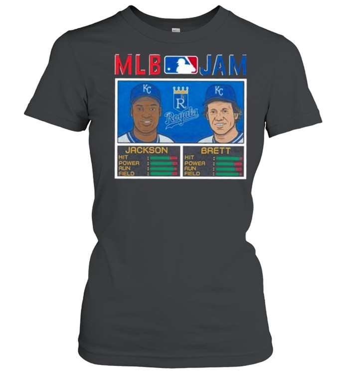 MLB Jam Bo Jackson And George Brett Classic Women's T-shirt