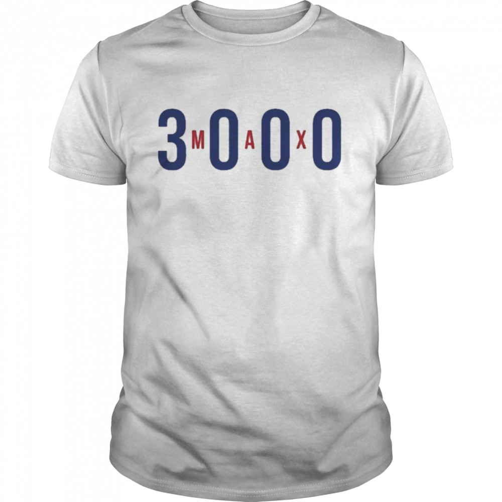 Max Scherzer 3000 strikeouts shirt