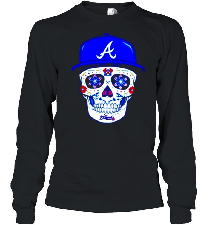 Chris Martin Atlanta Braves Sugar Skull shirt - Shirts Bubble