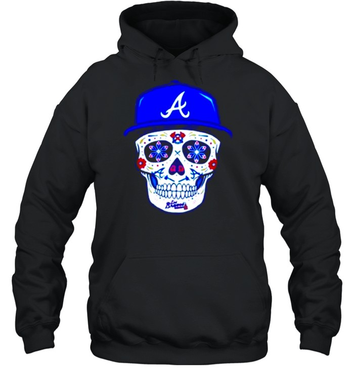 Chris Martin Atlanta Braves Sugar Skull shirt - Shirts Bubble