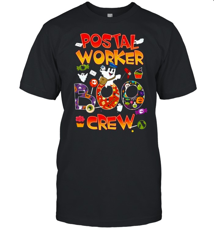 Postal Worker Boo Crew Halloween Shirt