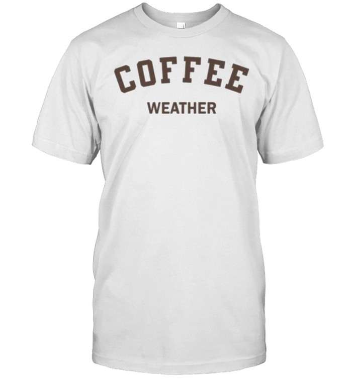Coffee weather shirt Classic Men's T-shirt