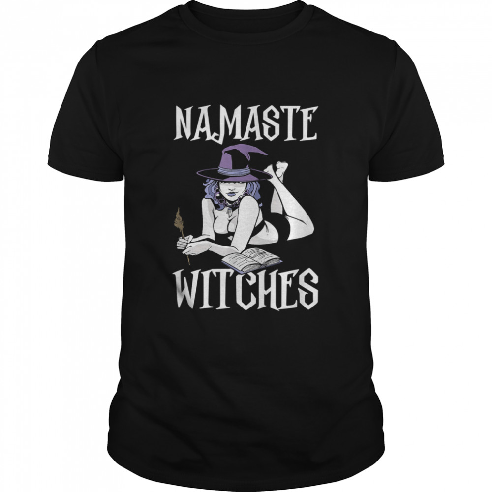 Namaste Witches Witch Monster Scary Halloween shirts