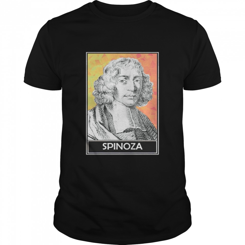 Baruch Spinoza retro art shirts