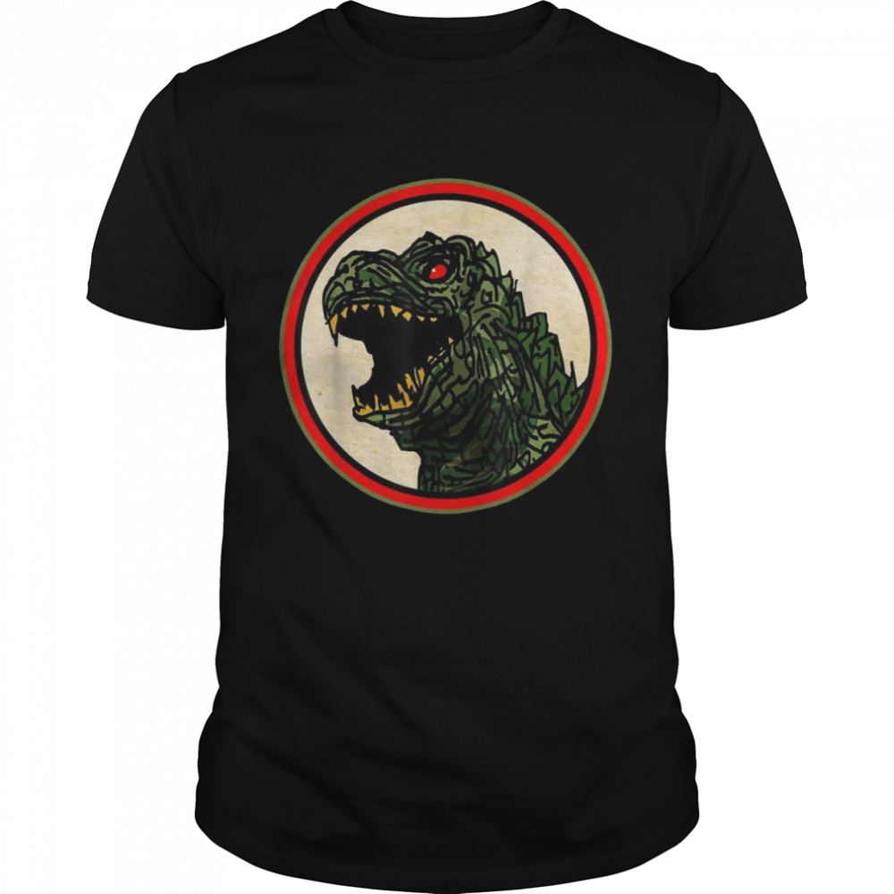 Dragon Anime Monster Gesicht für Cartoon Fans Classic Men's T-shirt Dragon Anime Monster Gesicht für Cartoon Fans Classic Men's T-shirt