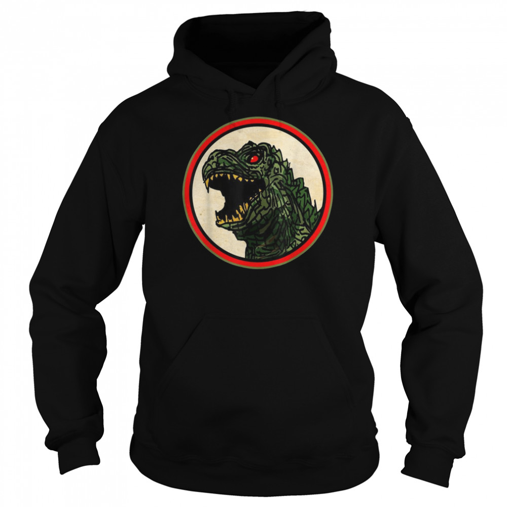 Dragon Anime Monster Gesicht für Cartoon Fans Unisex Hoodie