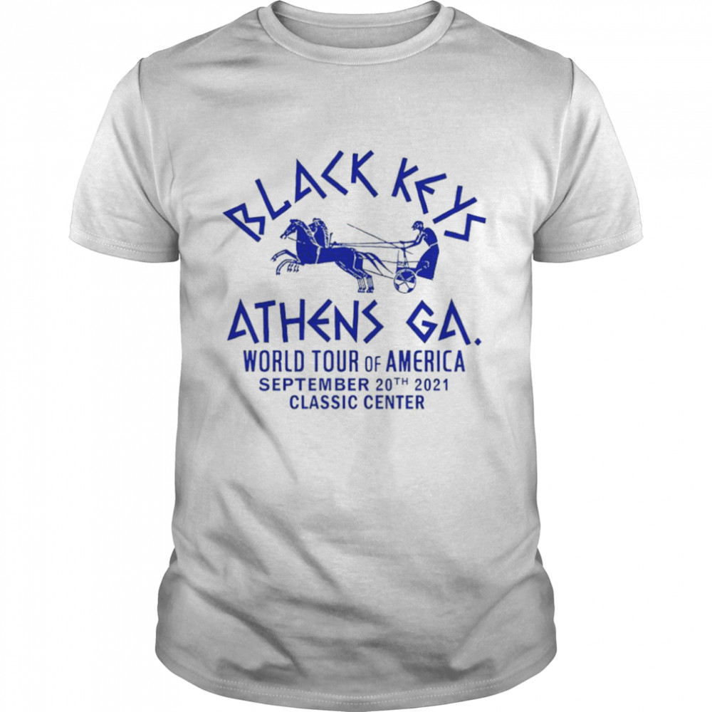 Black Keys Athens GA world tour of America shirt Classic Men's T-shirt