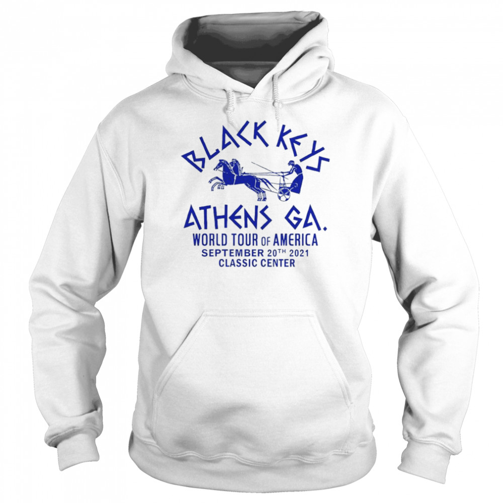 Black Keys Athens GA world tour of America shirt Unisex Hoodie