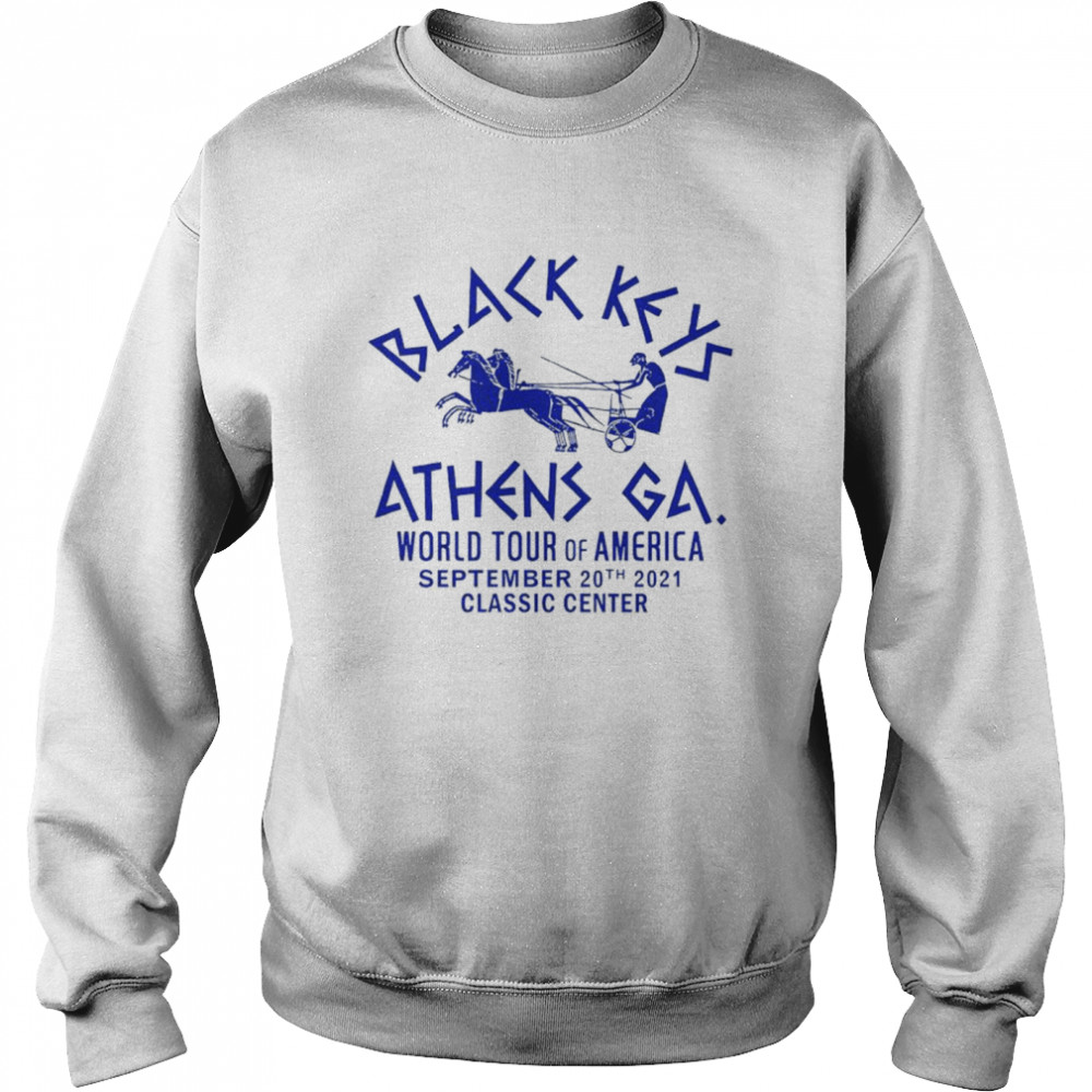 Black Keys Athens GA world tour of America shirt Unisex Sweatshirt