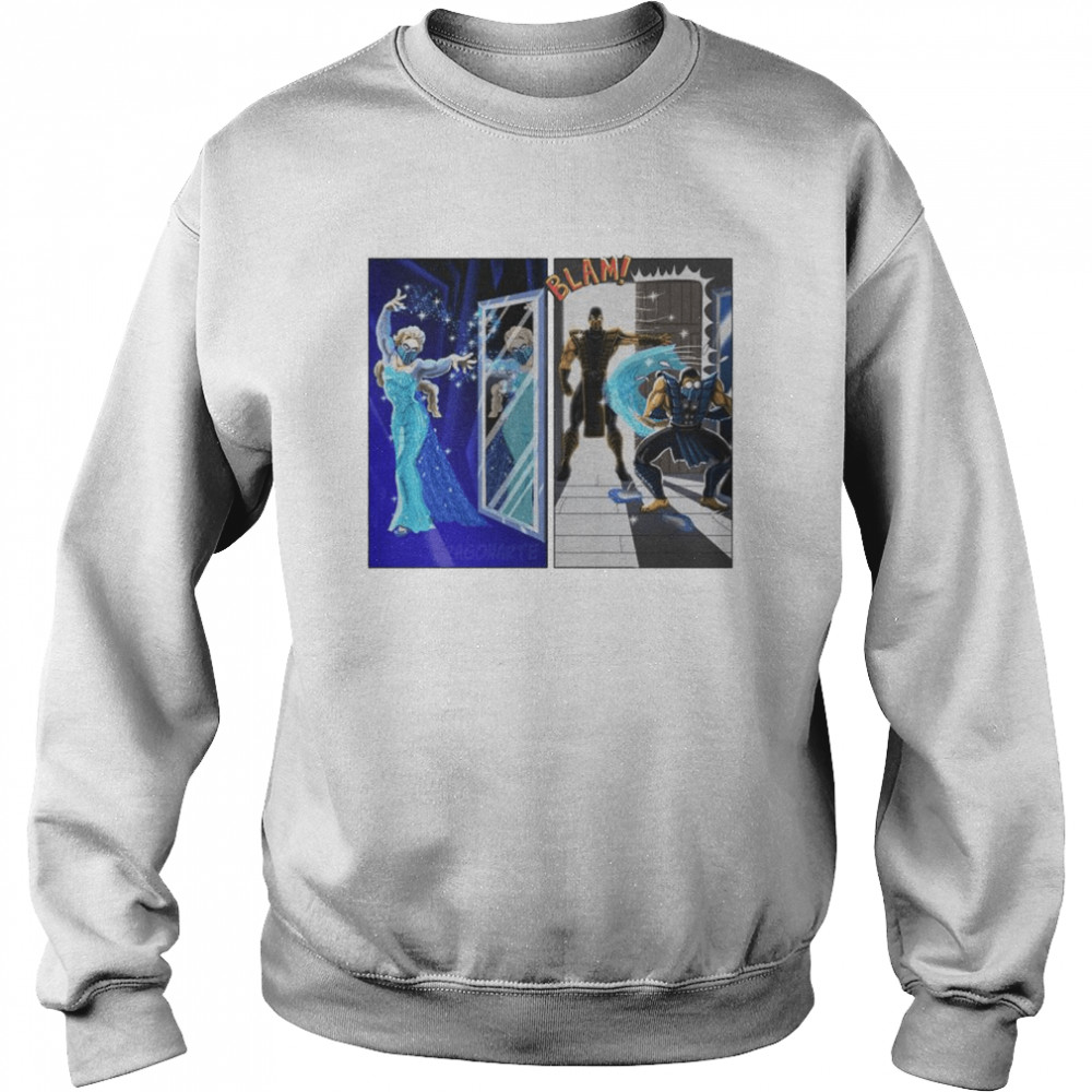 Disney Cinderella Mortal Kombat shirt Unisex Sweatshirt