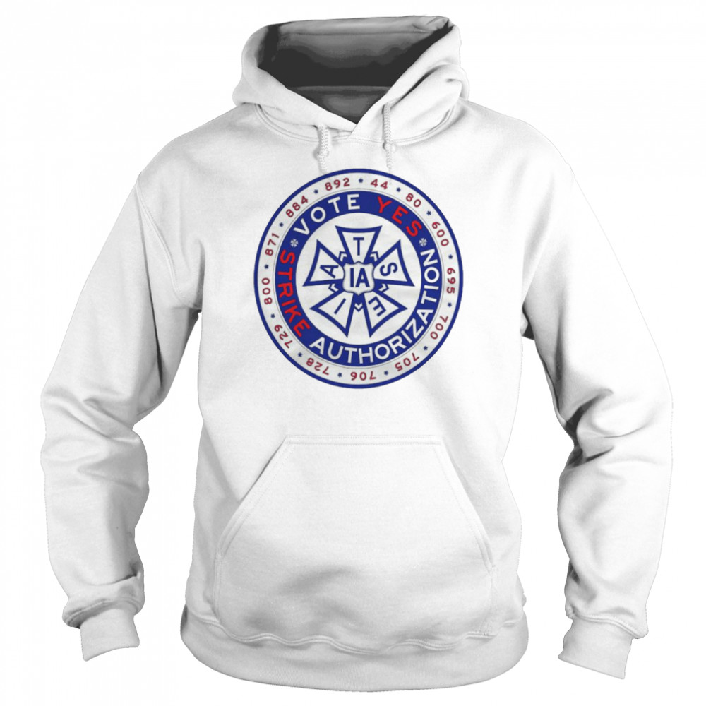 IATSE Vote yes Strike Authorization 2021 shirt Unisex Hoodie