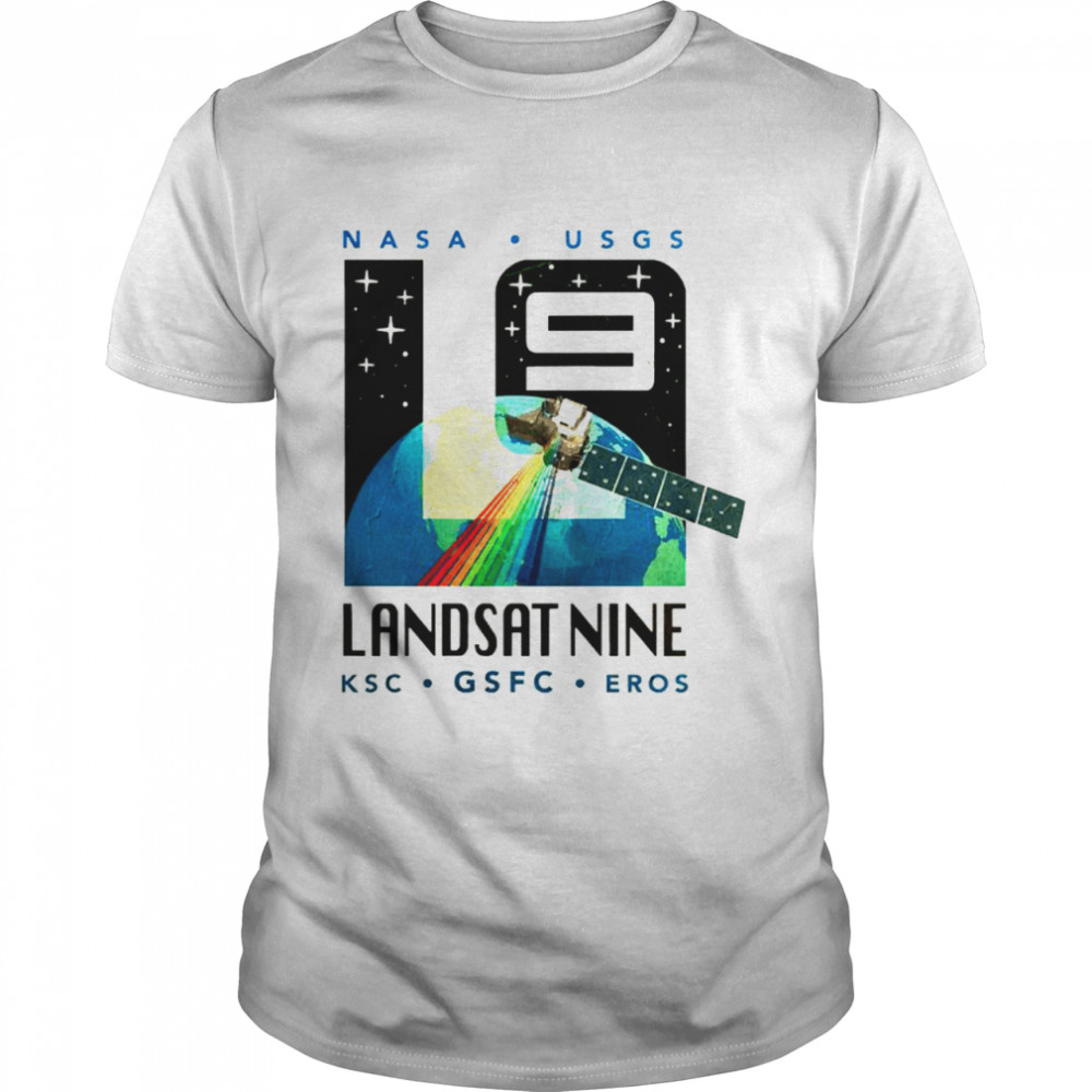 Nasa Usgs Landsat Nine KSC GSFC EROS shirt Classic Men's T-shirt