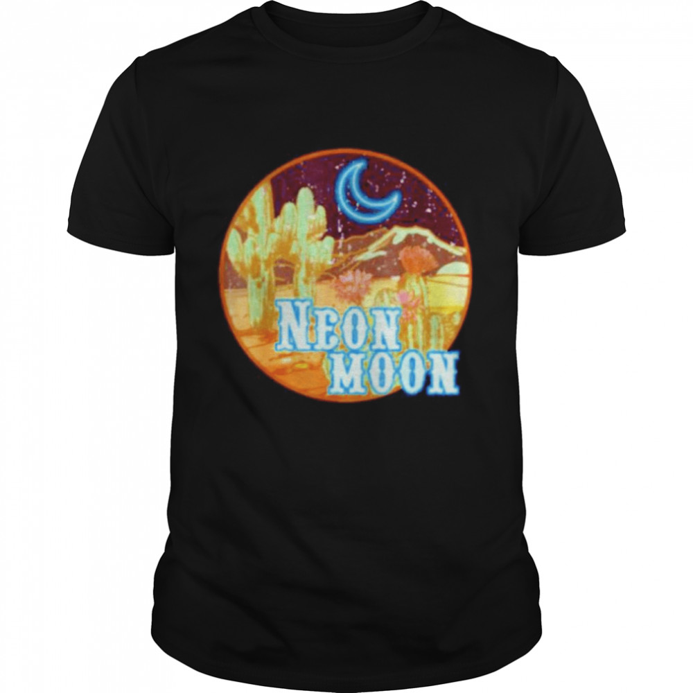 Neon moon retro shirt Classic Men's T-shirt