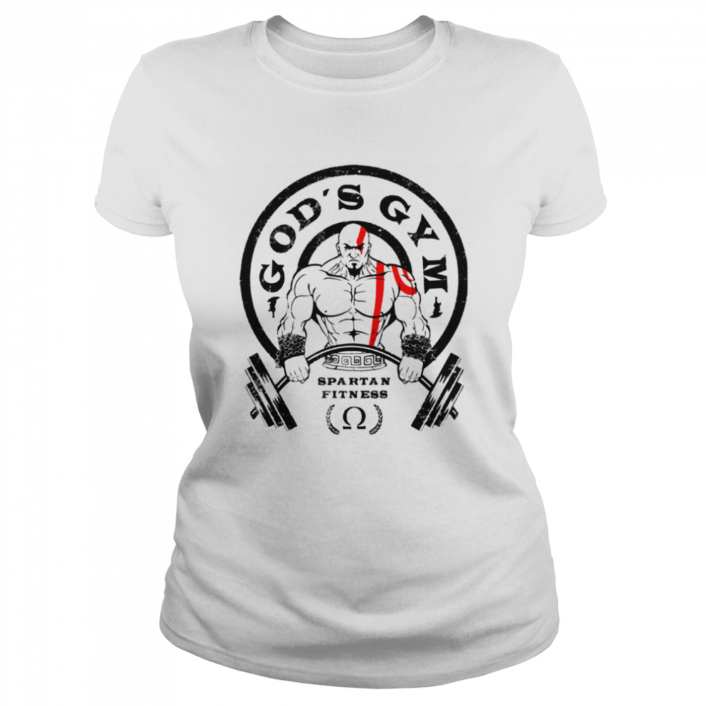 Premium god’s gym Spartan fitness shirt Classic Women's T-shirt