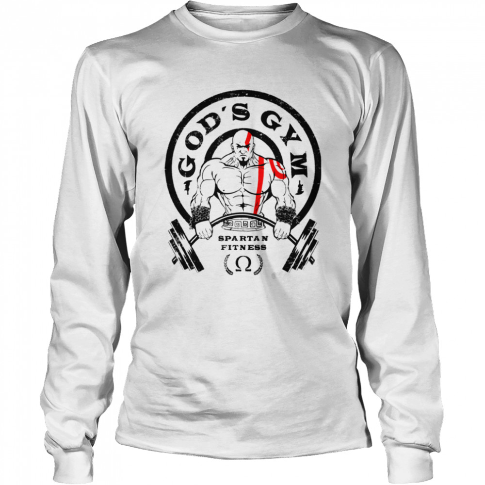 Premium god’s gym Spartan fitness shirt Long Sleeved T-shirt