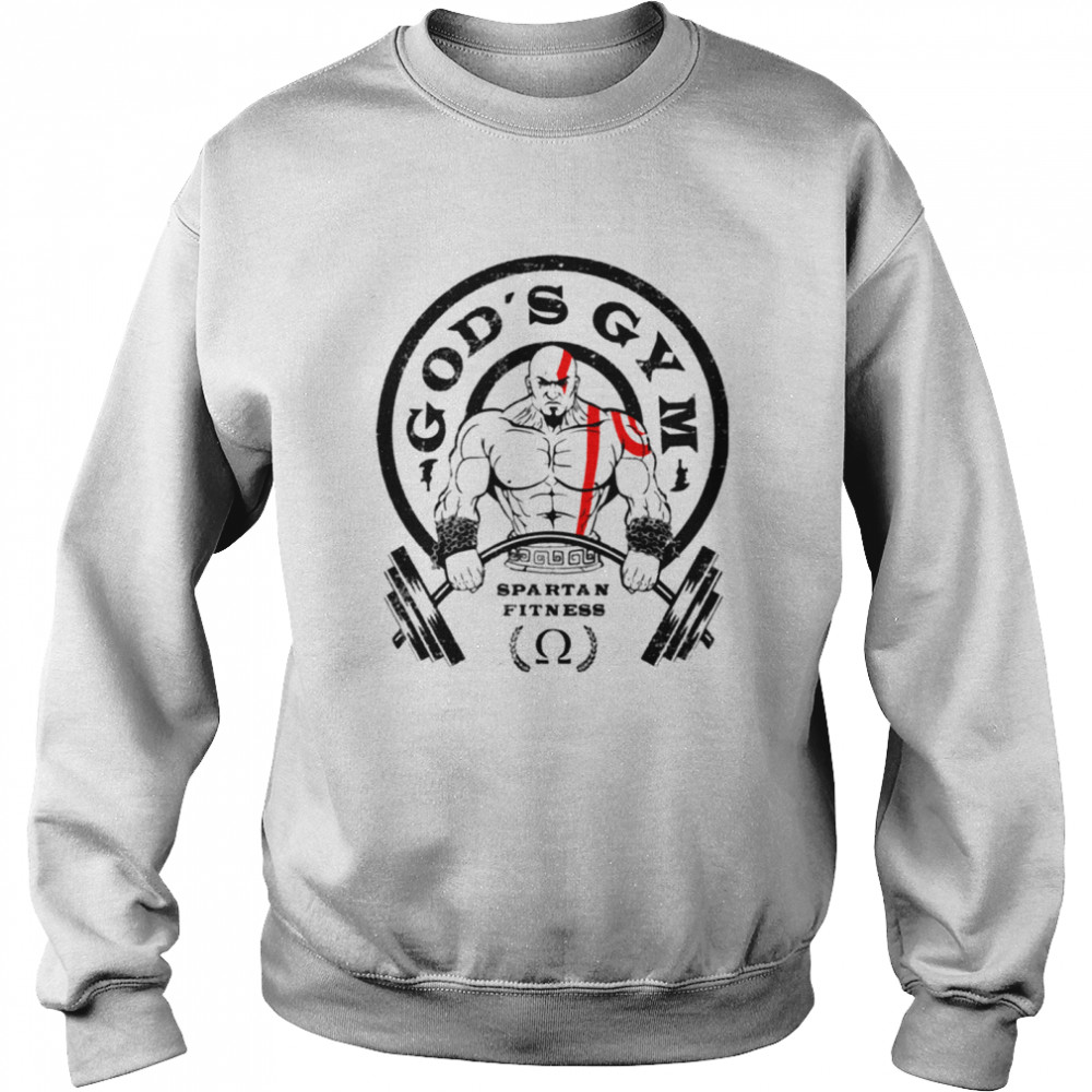 Premium god’s gym Spartan fitness shirt Unisex Sweatshirt