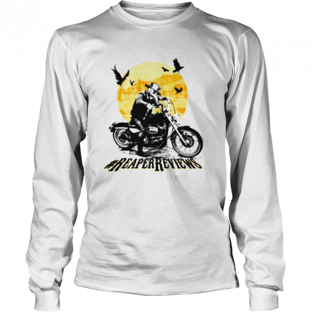 Theory Samfam Reaper reviews Halloween shirt Long Sleeved T-shirt