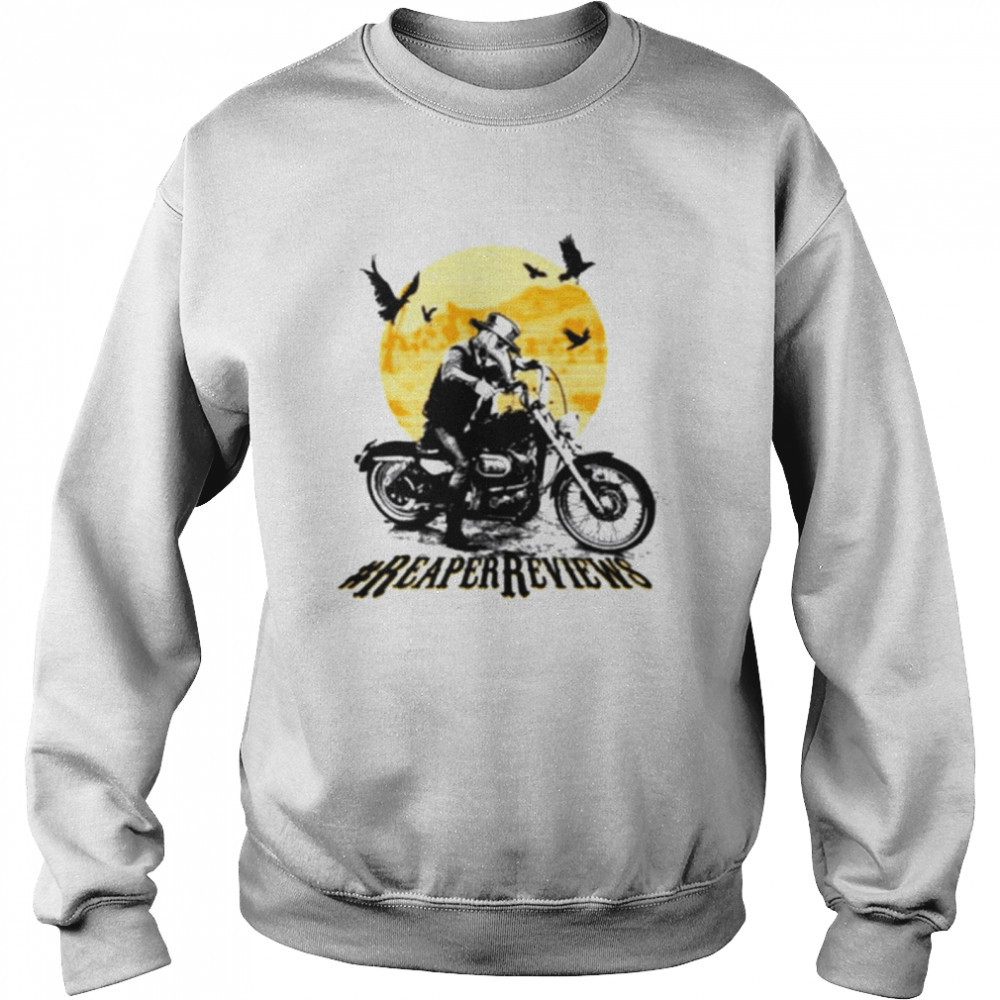 Theory Samfam Reaper reviews Halloween shirt Unisex Sweatshirt