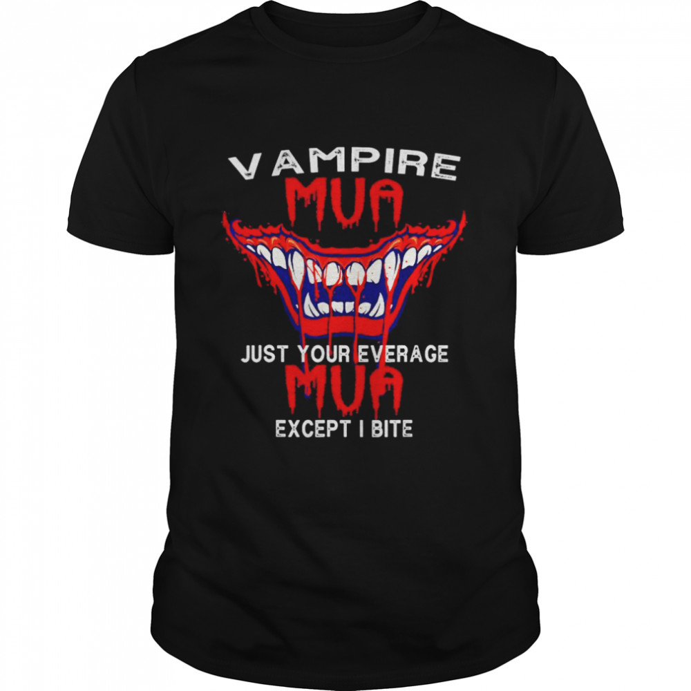 Halloween Vampire Fangs in October 31st shirts