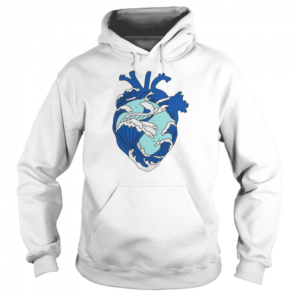 Sea heart shirt Unisex Hoodie