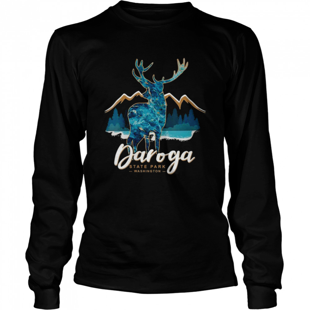 Daroga State Park Washington Vacation Souvenir Long Sleeved T-shirt