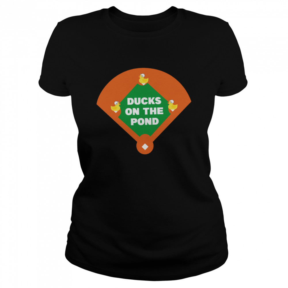 Ducks on the pond shirt Classic Women's T-shirt