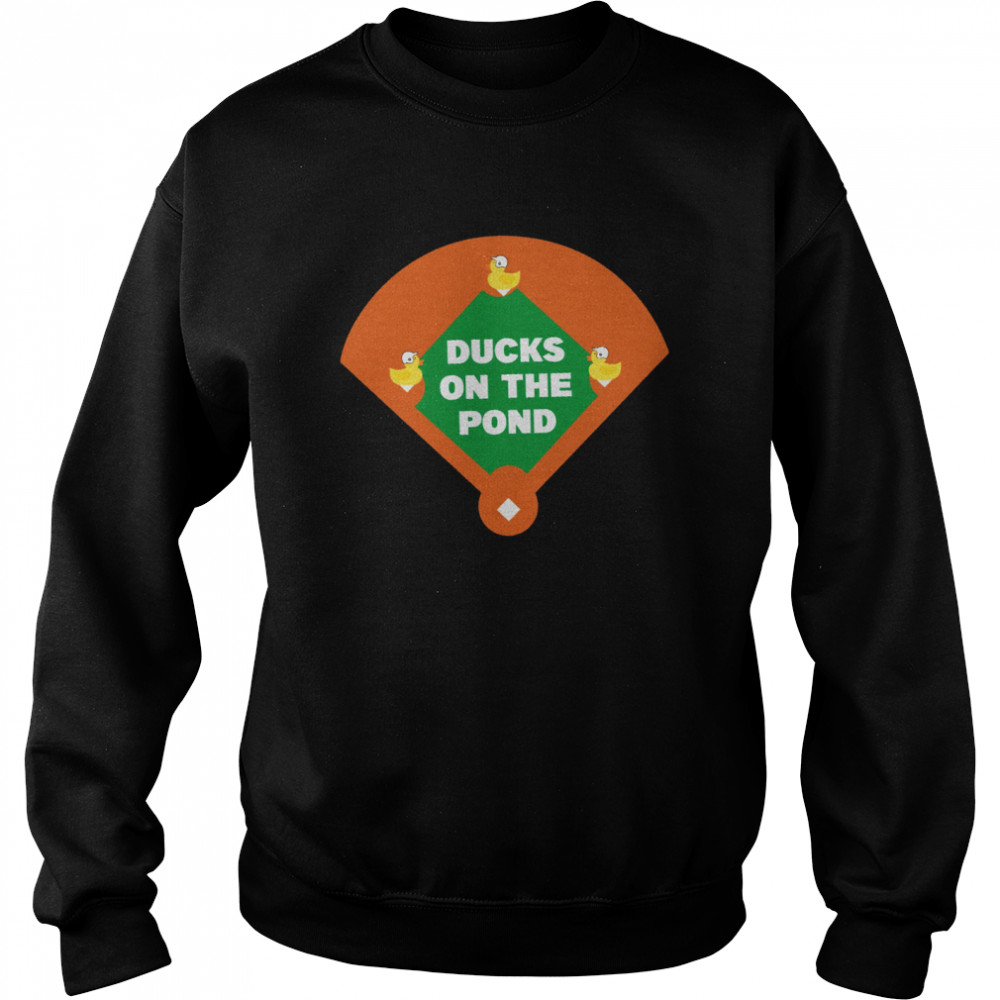 Ducks on the pond shirt Unisex Sweatshirt