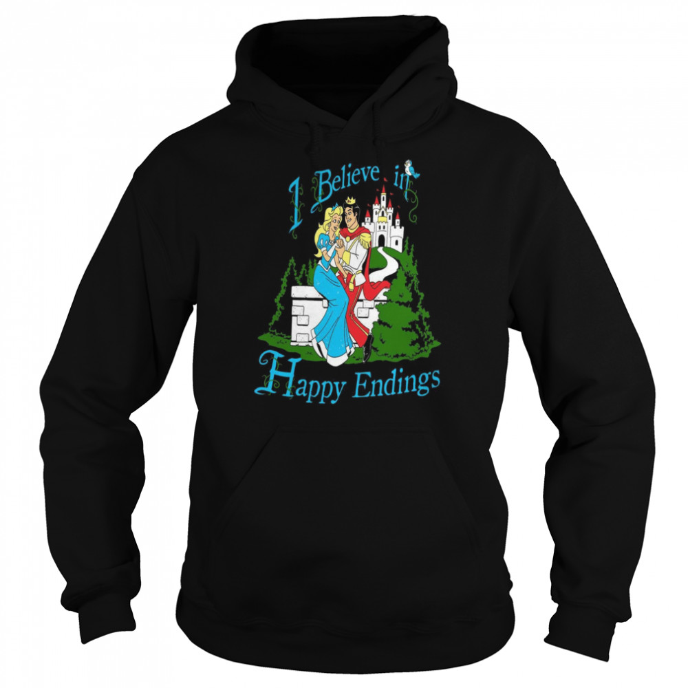 I believe in happy endings shirt Unisex Hoodie