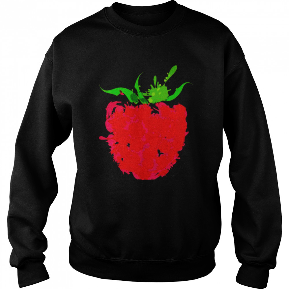 Strawberry fruit painting shirt Unisex Sweatshirt