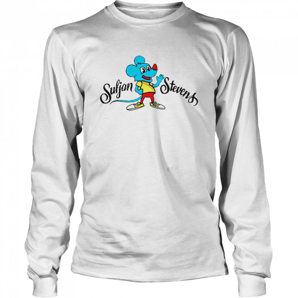 Sufjan Stevens Mouse T-shirt Long Sleeved T-shirt