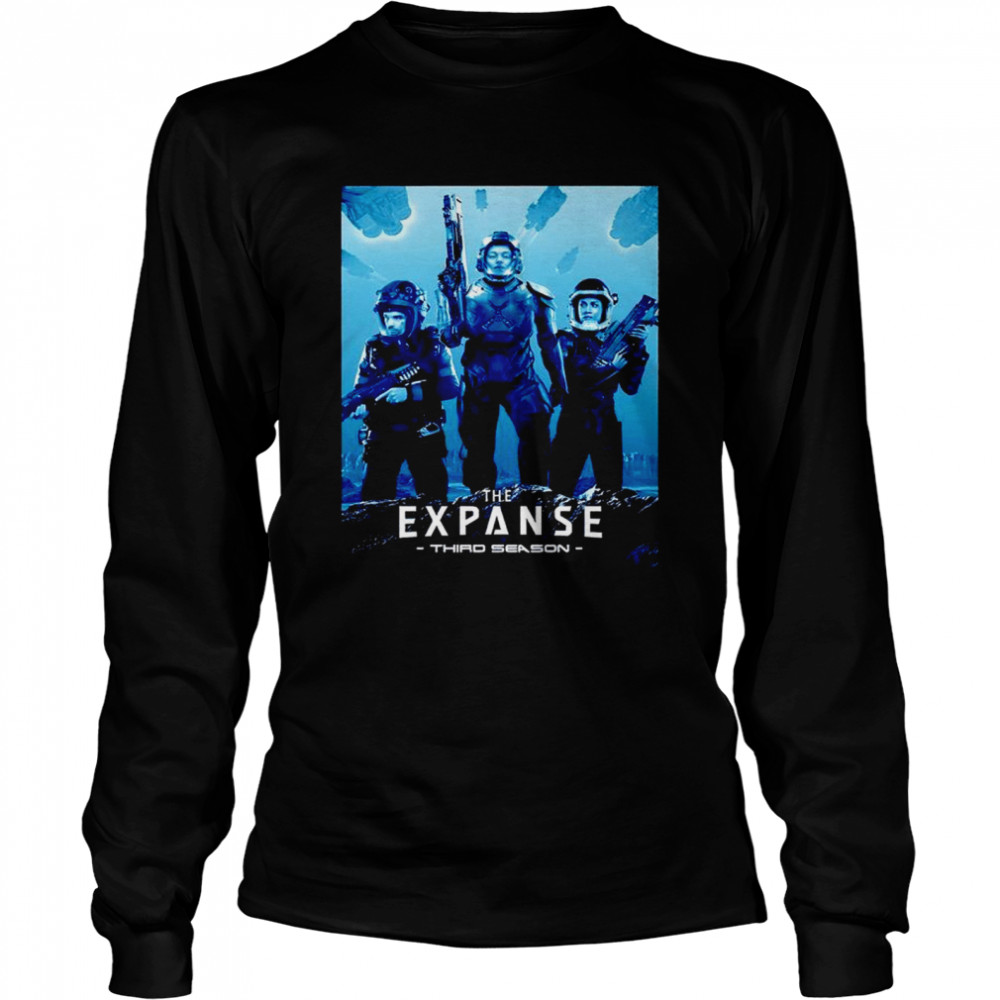 The Expanse Third Season poster shirt Long Sleeved T-shirt